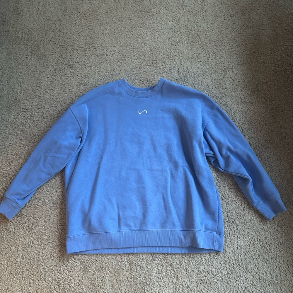 TLF Blue Oversized Crewneck